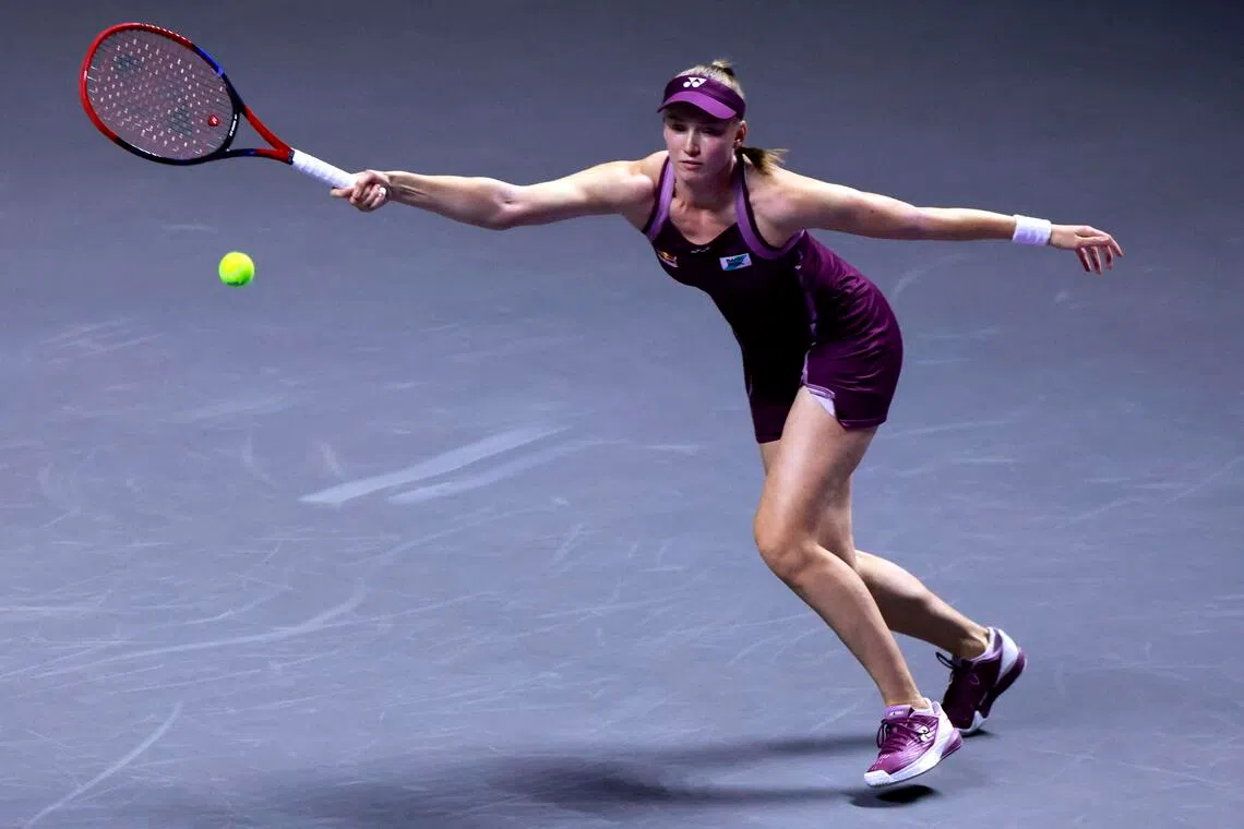 Elena Rybakina deixa o corvo Swiatek atordoado nas semifinais do WTA Finals