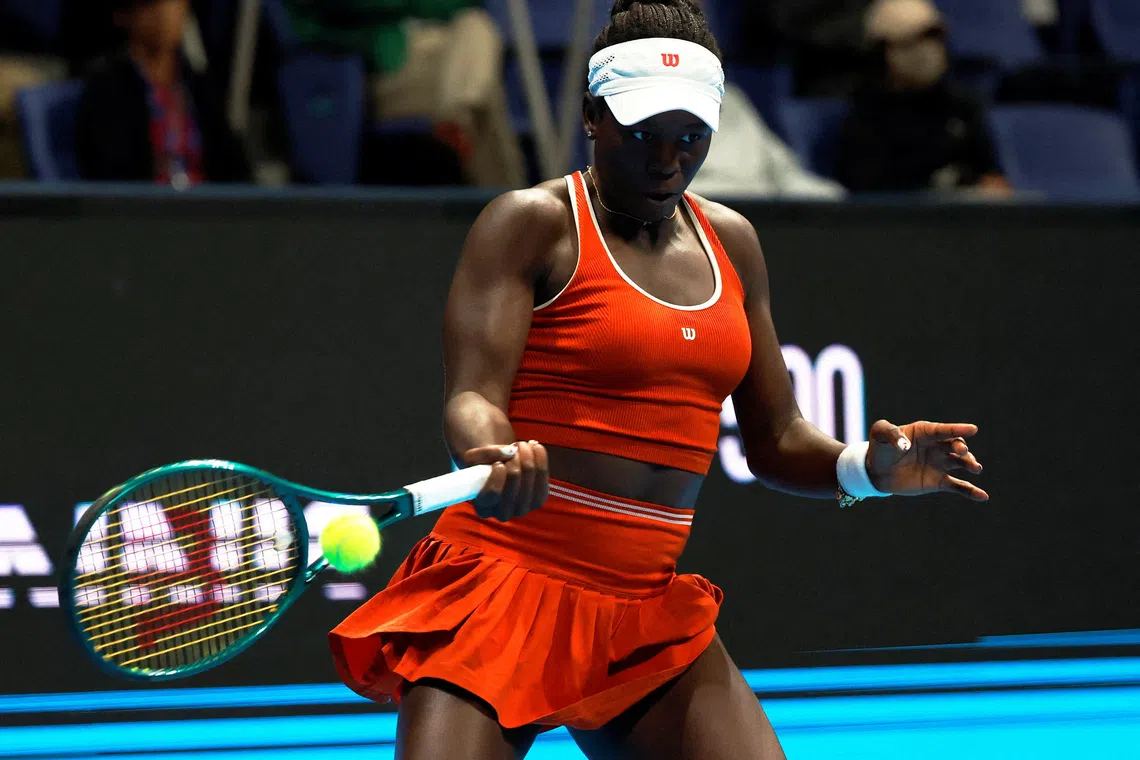 O atleta adolescente canadense Mboko estreia entre os 20 primeiros em sua temporada de estreia.