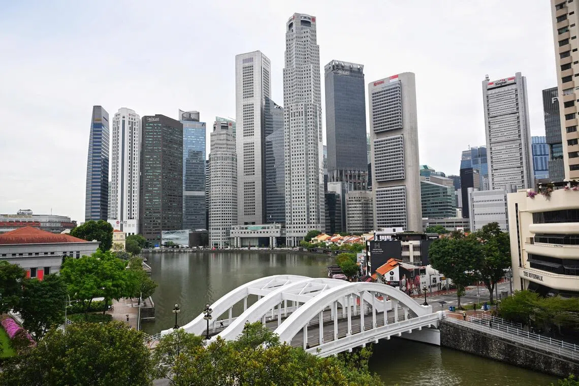 Os bancos de Singapura podem resistir a choques severos
