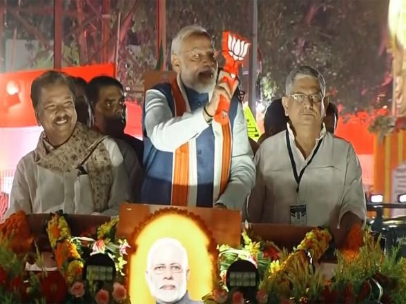 Notícias da Índia Eleições de Bihar: PM Modi está fazendo um road show em Patna, o ministro-chefe Nitish Kumar está ausente