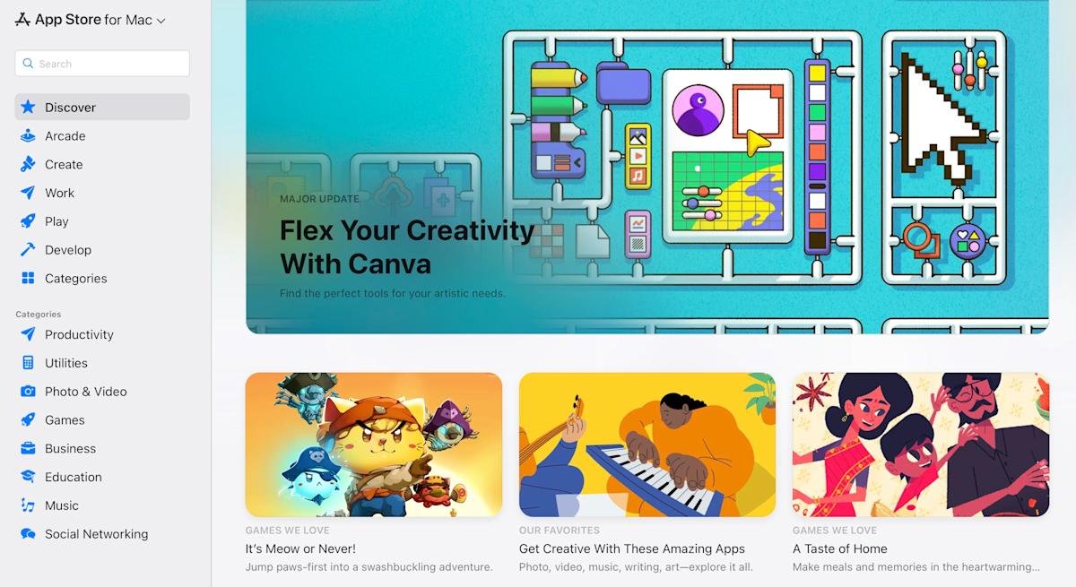O site da App Store da Apple agora é na verdade um site da App Store