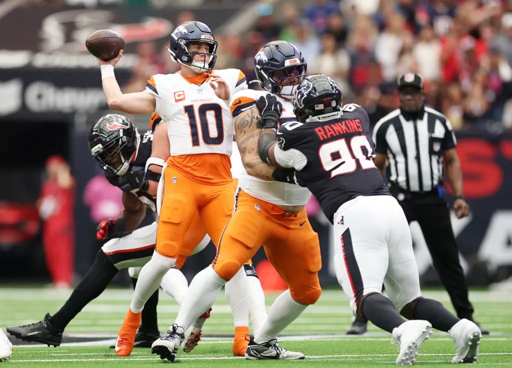 Bo Nix criou a magia do quarto período novamente enquanto os Broncos se afastavam dos Texans.