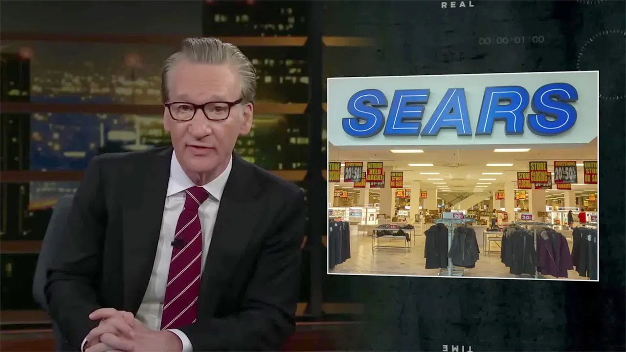 Bill Maher alerta que o Partido Democrata corre o risco de se tornar uma ‘marca fantasma’ como a Sears