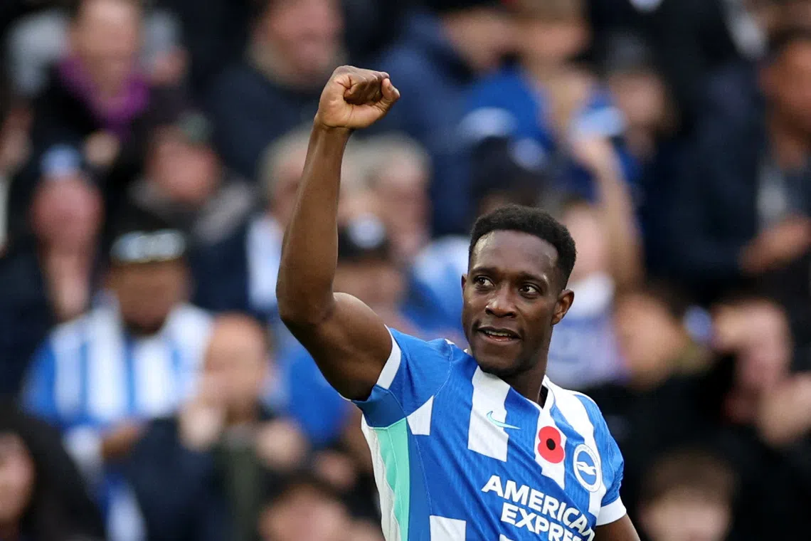A forma de Welbeck desperta aplausos da Inglaterra quando o atacante do Brighton atinge a mancha roxa