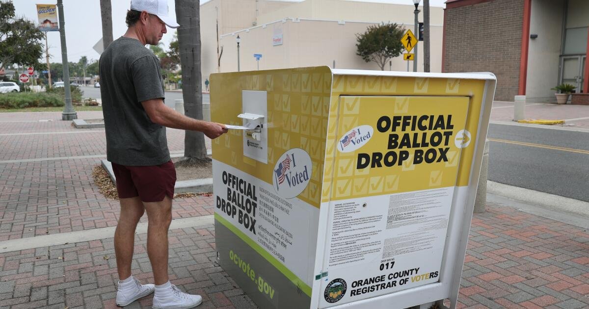 A votação para as eleições especiais da Califórnia começa hoje, mas a maioria dos votos já pode ter sido lançada